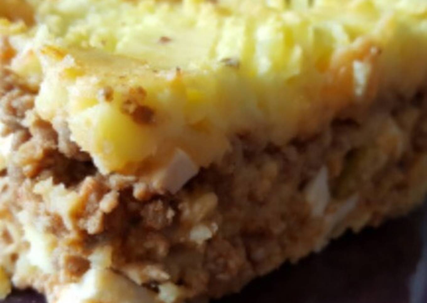 Pastel de papa y carne de res