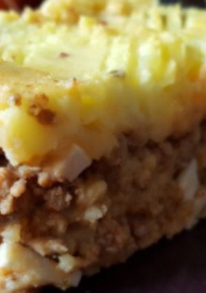 Una foto de Pastel de papa y carne de res