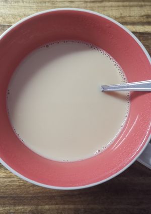 Une photo de Thé Latte à la Cannelle