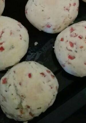 Una foto de Pancitos saborizados súper fáciles (con premezcla para pizza)