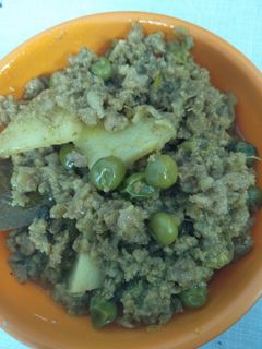 A picture of Mutton Keema.