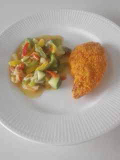 Una foto de Milanesa de pollo