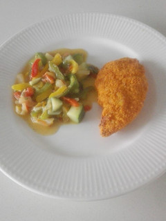 Una foto de Milanesa de pollo