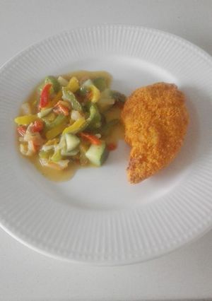 Una foto de Milanesa de pollo