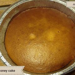 A picture of Eggless honey cake.