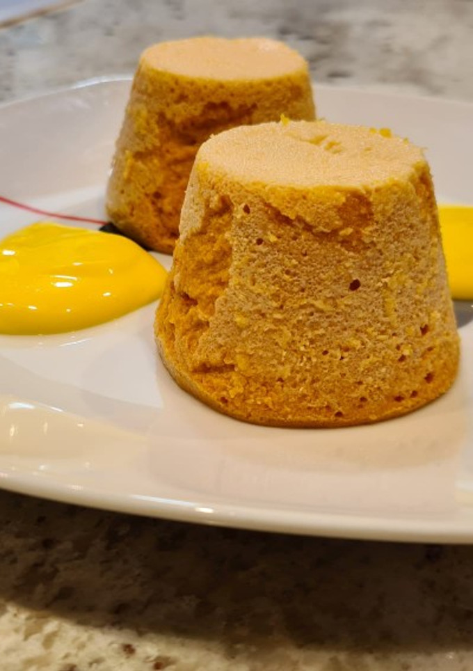 Una foto de Flan de gambas