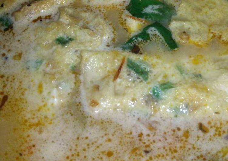 Resep: Telur dadar santan kemangi Menu Enak Dan Mudah Dibuat