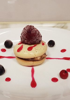 O poză a rețetei Macarons.