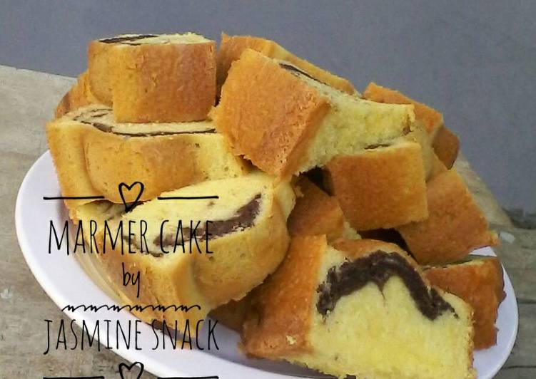 Langkah Mudah untuk Menyiapkan Marmer Cake ala Law Thomas yang Lezat