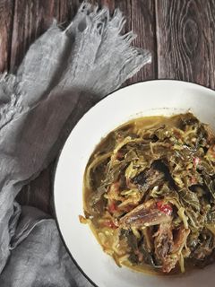 Foto resep 23. Sayur bunga dan daun pepaya