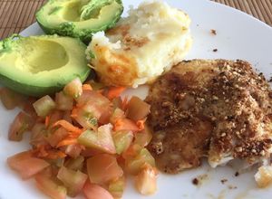 Una foto de Filete de tilapia apanado