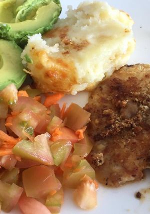 Una foto de Filete de tilapia apanado