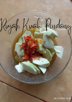 Foto resep Rujak Kuah Pindang