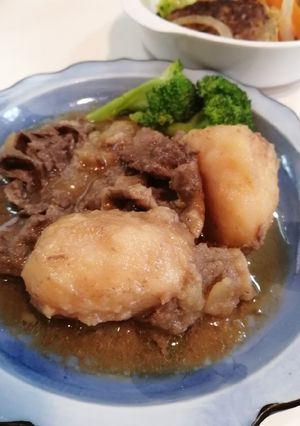 Foto resep Simple Nikujaga 🥩🥔 Japanese Beef Stew