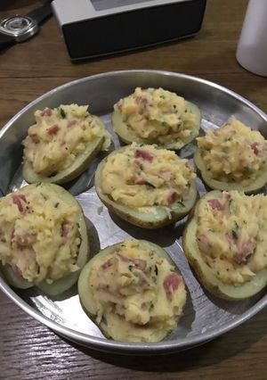 Foto resep Twice baked potato