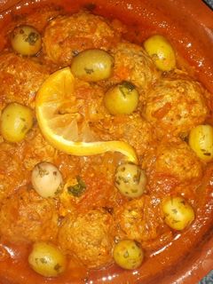 صورة لوصفة طاجين بكفتة السردين 😍🇲🇦
