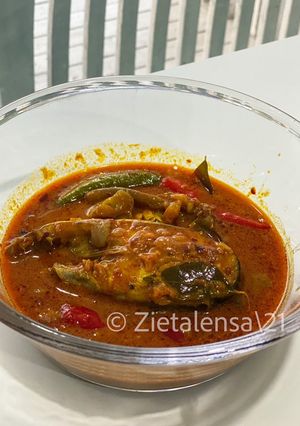 Gambar Ikan patin masak kari tanpa santan