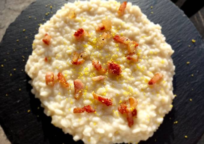 Risotto alla carbonara