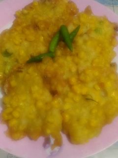 Foto resep Bakwan jagung simple