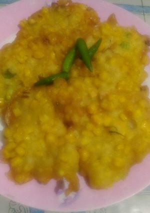 Foto resep Bakwan jagung simple