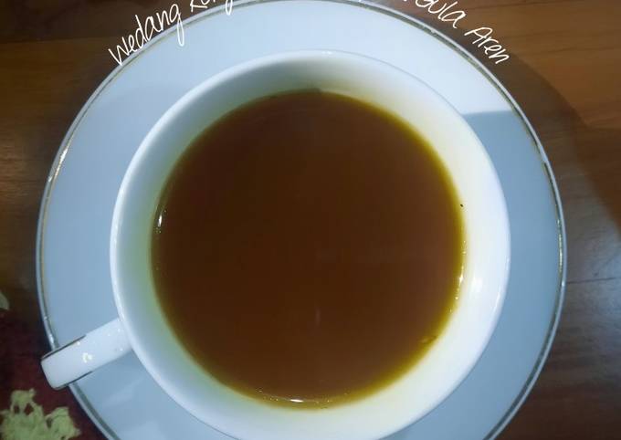 Anti Ribet, Bikin Wedang Kunyit Jahe Gula Aren Yang Mudah