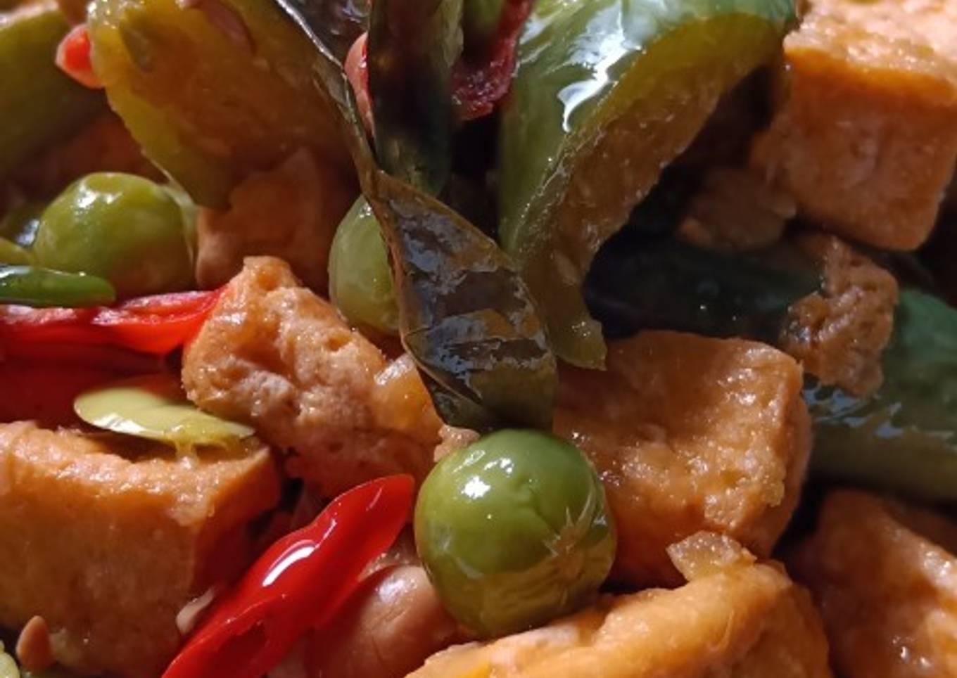 Tumis taoco pedas sedap😊