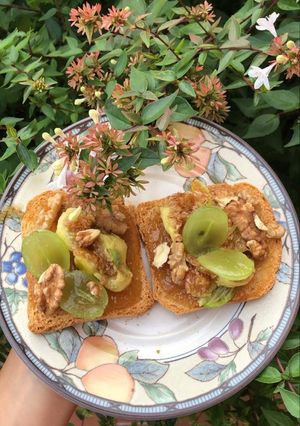 Foto di Merendina gustosa con marmellata di fichi fatta in casa