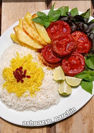 عکسی از دستور کباب دیگی مرغ 🌸