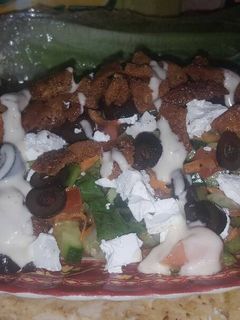 صورة لوصفة سلطة يونانية