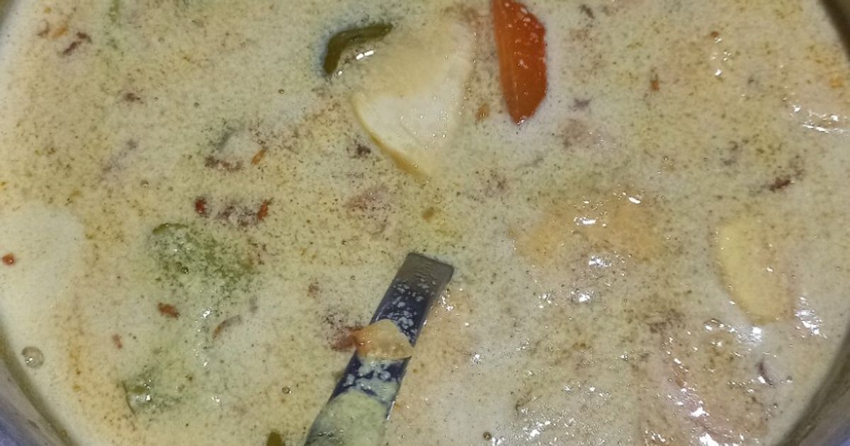 Soto ayam santan super simpel bumbu instan