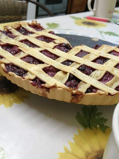 Una foto de Kuchen de berries