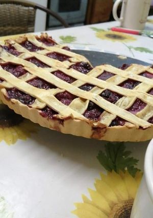 Una foto de Kuchen de berries