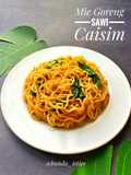 Mie goreng sawi caisim