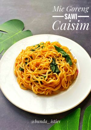 Foto resep Mie goreng sawi caisim