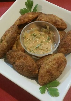 Una foto de Croquetas de coliflor