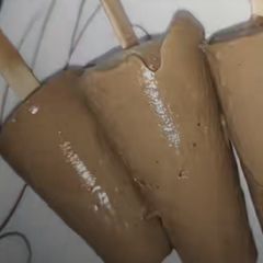 A picture of Chocolate Icecream.
