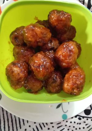 A picture of Veg manchurian.