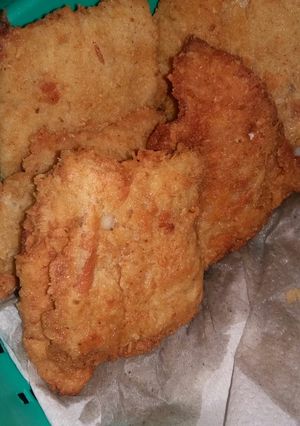 Una foto de Milanesa de mondongo