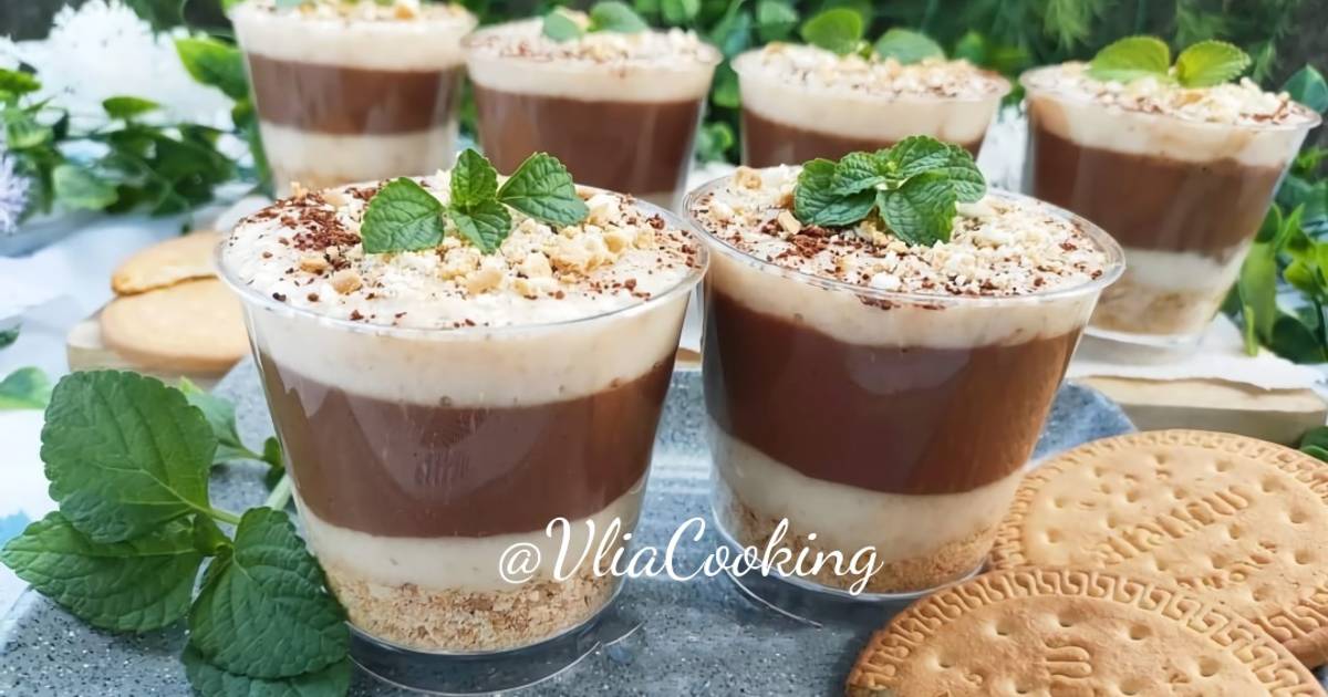 Resep Choco Marie Pudding Dessert Favorite Yang Bikin Nagih Oleh Vlia