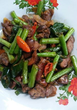 Foto resep Oseng Ati Ampela Ayam Cabe Ijo