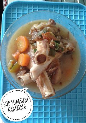 Foto resep Sop tulang sumsum kambing