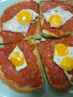Una foto de Tostas rápidas