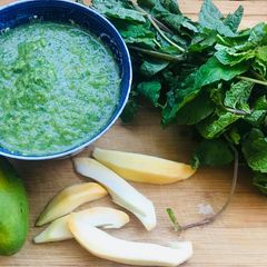 A picture of Raw Mango Chutney.