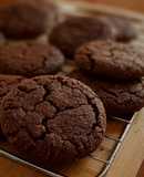 Choco almond cookies