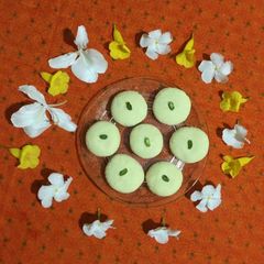 A picture of Coconut 🥥 Peda.