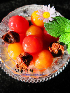 蜂蜜梅漬蕃茄 的食譜成品照片