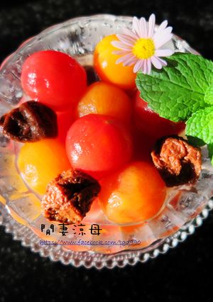 蜂蜜梅漬蕃茄 的食譜成品照片