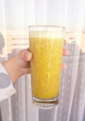 Una foto de Jugo multi-cítrico🍋🍊🥝