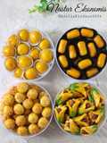 Nastar Ekonomis 4 Varian Buat Hantaran (Olesan Putih Telur)