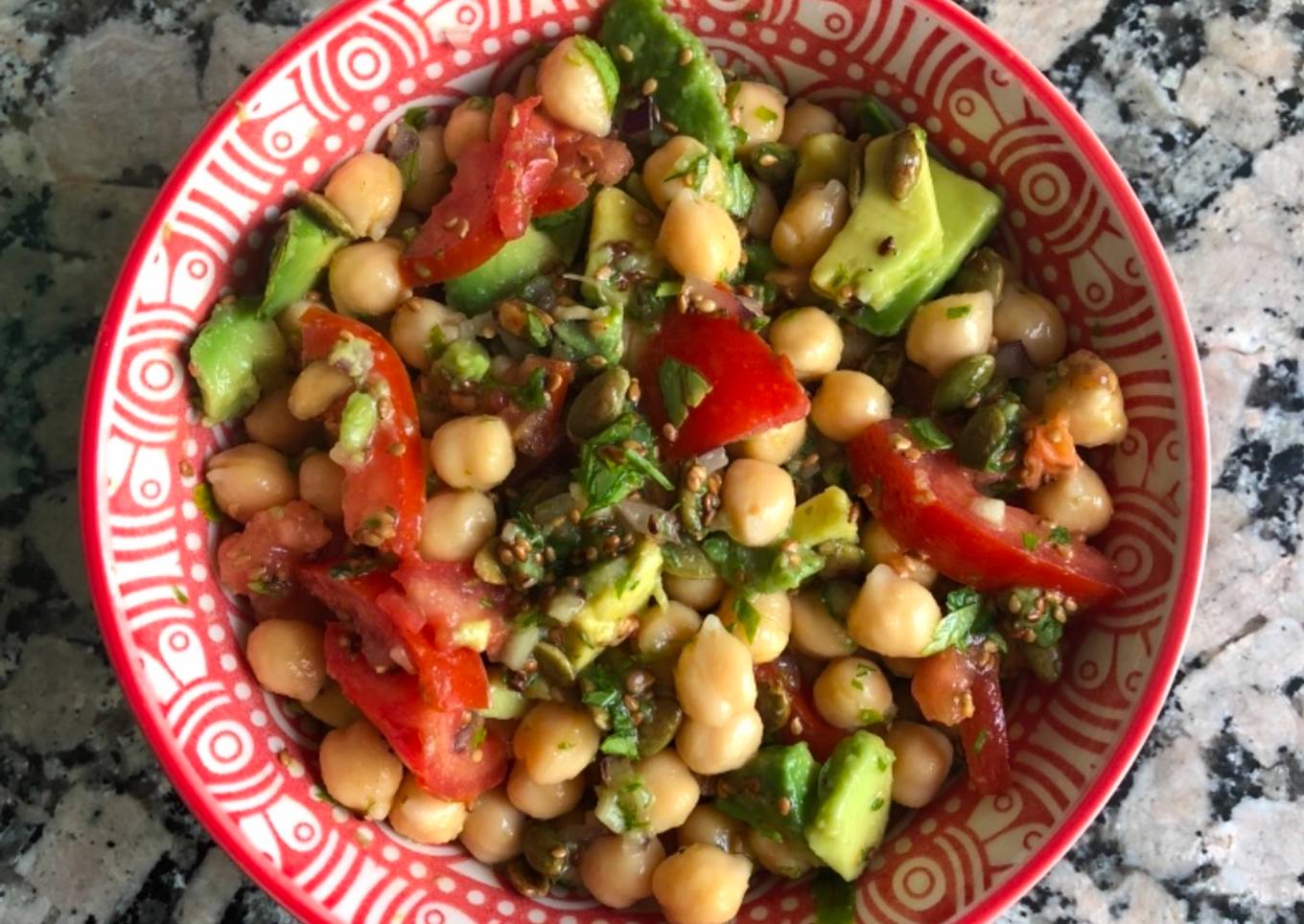 Ensalada de garbanzos